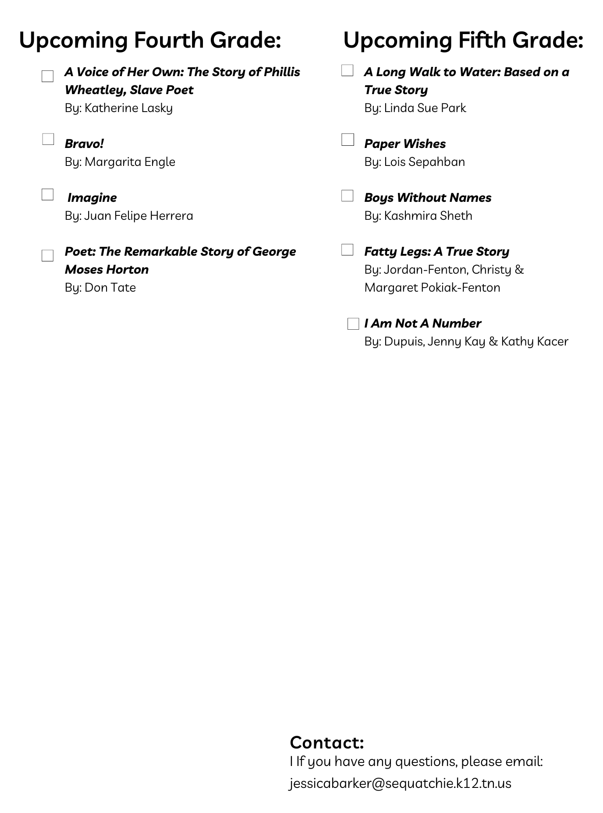 summer reading p 2